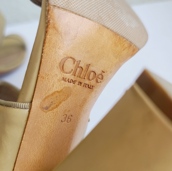 Chloe Elegant Beige Strappy Heels - Picture 5 of 7